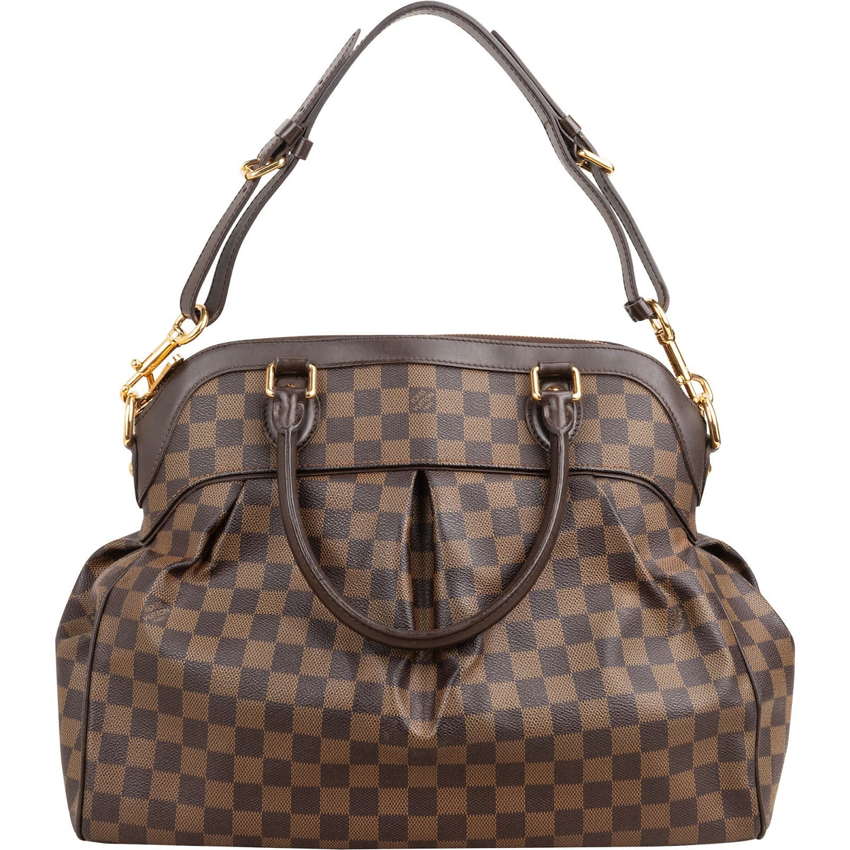 Louis Vuitton Monogram Damier Ebene Trevi GM Handbag