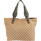 Gucci Monogram GG Horsebit Tote Shoulder Bag