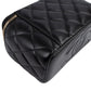Chanel Quilted Lambskin Vanity Case Crossbody Bag