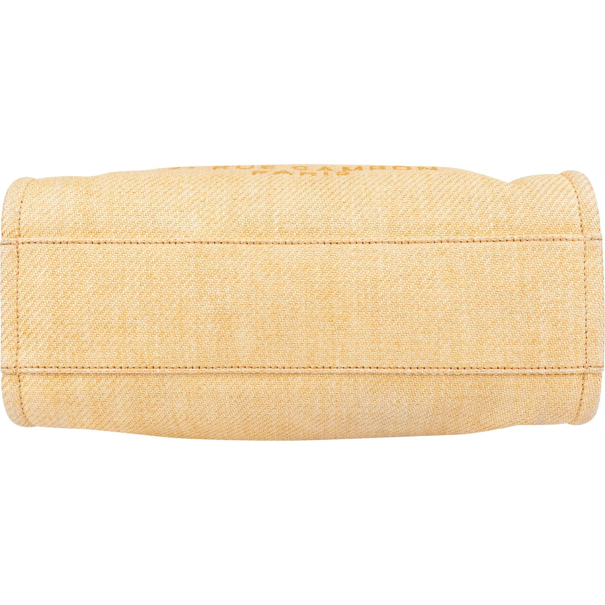 Chanel Raffia Deauville Tote Shoulder Bag