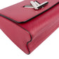 Louis Vuitton Pink Epi Leather Twist MM Crossbody Bag