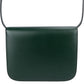 Celine Classic Dark Green Boxcalf Leather Medium Box Crossbody Bag