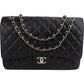 Chanel Quilted Caviar Leather Maxi Double Flap Crossbody Bag