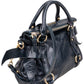 Miu Miu Vitello Lux Bow Handbag