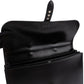 Hermès Noir Box Calf Leather Sac à Dépêches Business Handbag