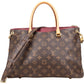 Louis Vuitton Monogram Canvas Pallas MM Handbag
