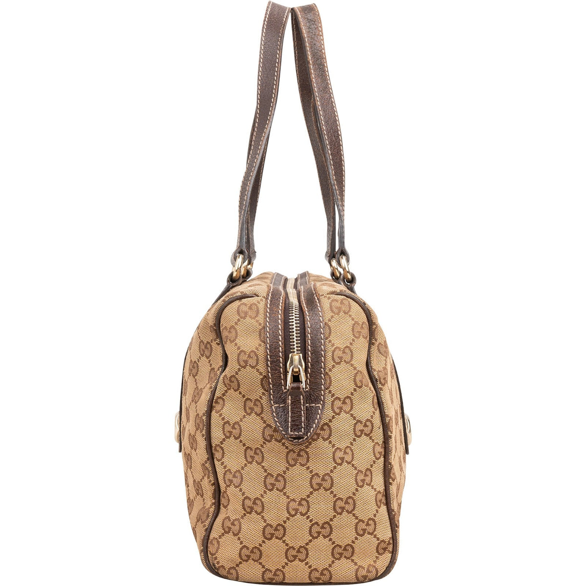 Gucci Monogram GG Canvas Boston 35 Shoulder Bag