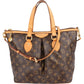 Louis Vuitton Canvas Monogram Palermo PM Handbag