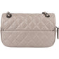 Chanel Quilted Leather Single Flap Crossbody Bag