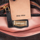 Miu Miu Black Matelassé Nappa Leather Top-Handle Handbag