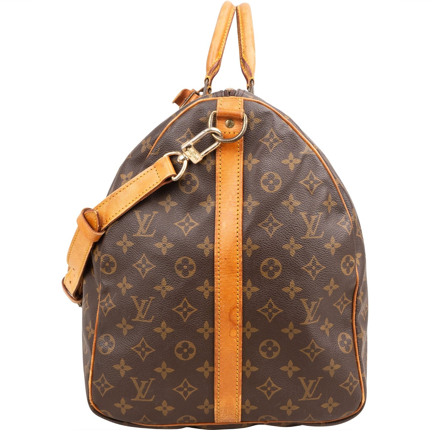 Louis Vuitton Monogram Canvas Keepall 60 Bandoulière Travel Bag