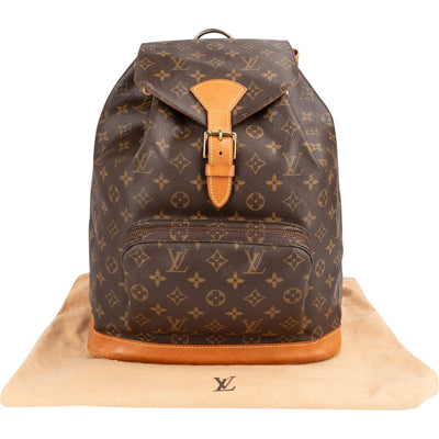 Louis Vuitton Monogram Canvas Montsouris GM Backpack