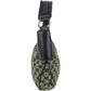 Gucci Monogram GG Canvas Green Shoulder Bag