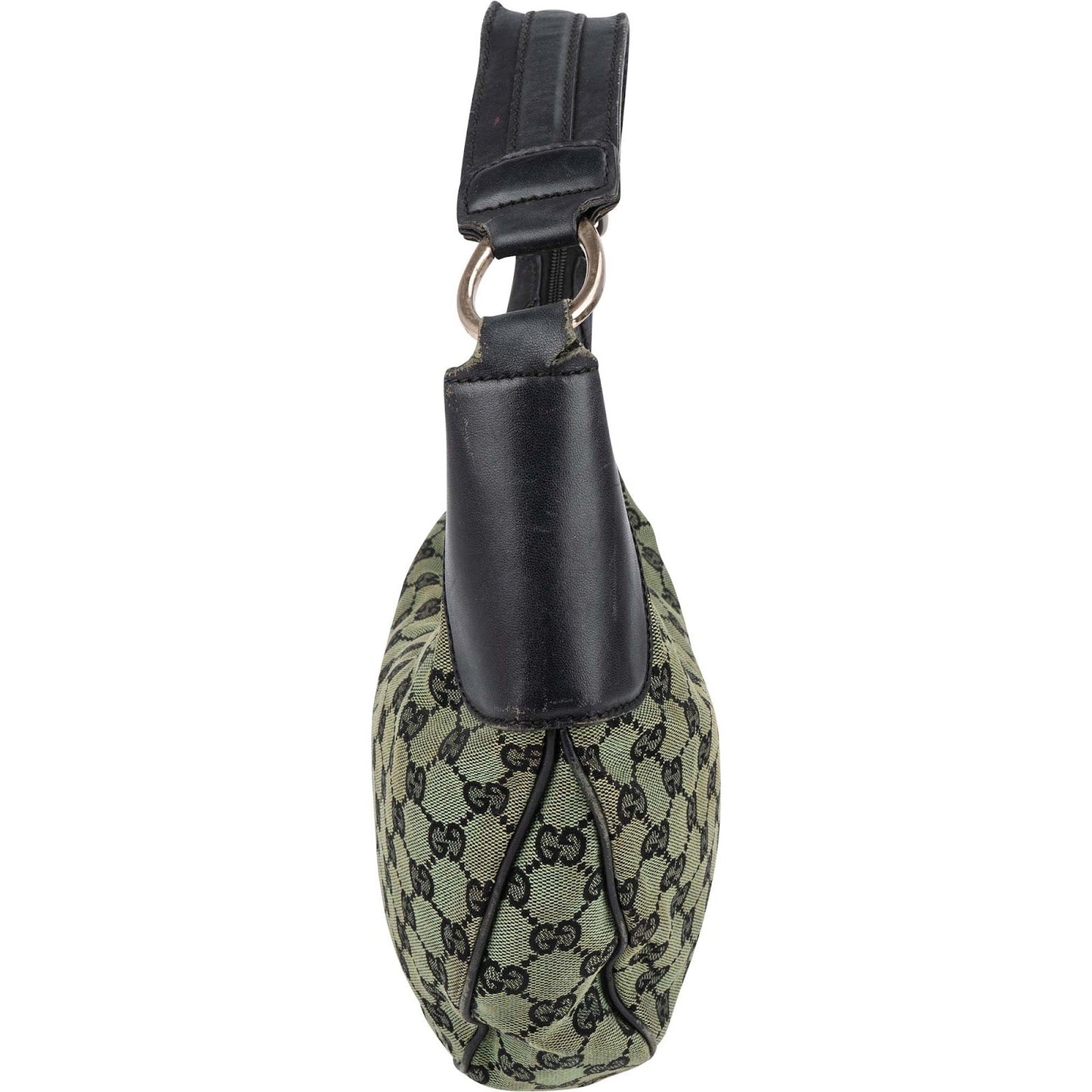 Gucci Monogram GG Canvas Green Shoulder Bag