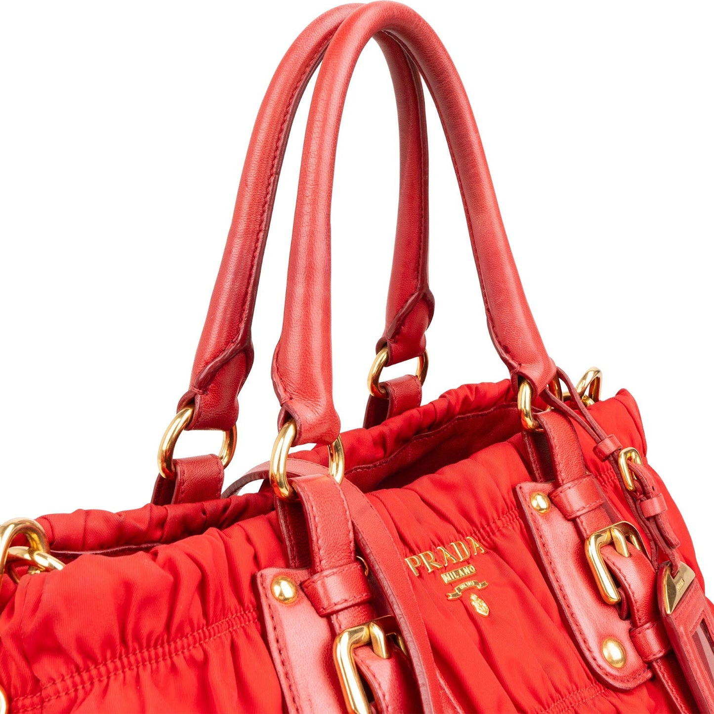 Prada Tessuto Gaufre Tote Handbag