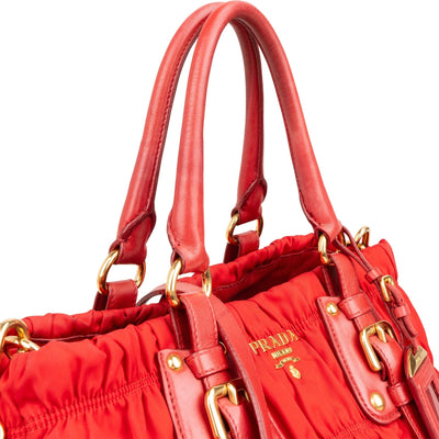 Prada Tessuto Gaufre Tote Handbag