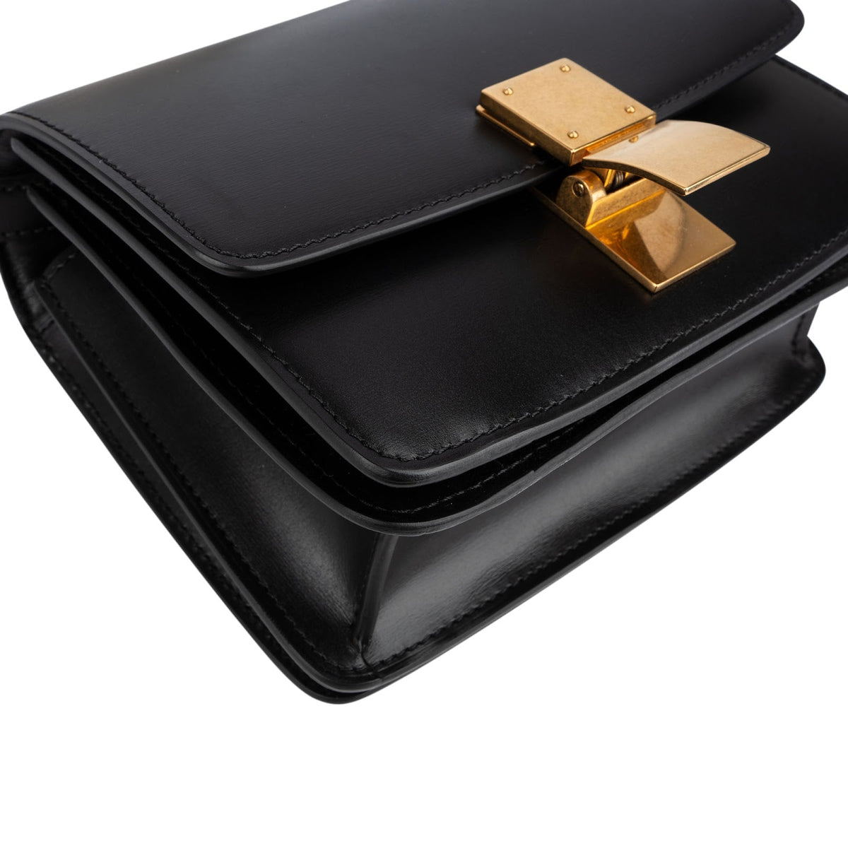 Celine Calfskin Classic Small Box Crossbody Bag