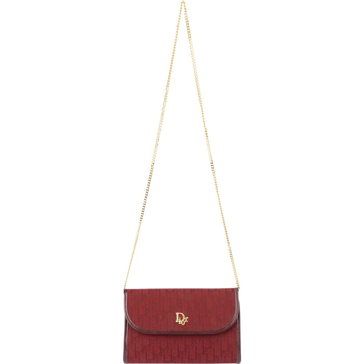 Christian Dior Oblique Monogram Canvas Jacquard Small Flap Crossbody Bag