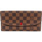 Louis Vuitton Monogram Damier Ebene Emilie Wallet