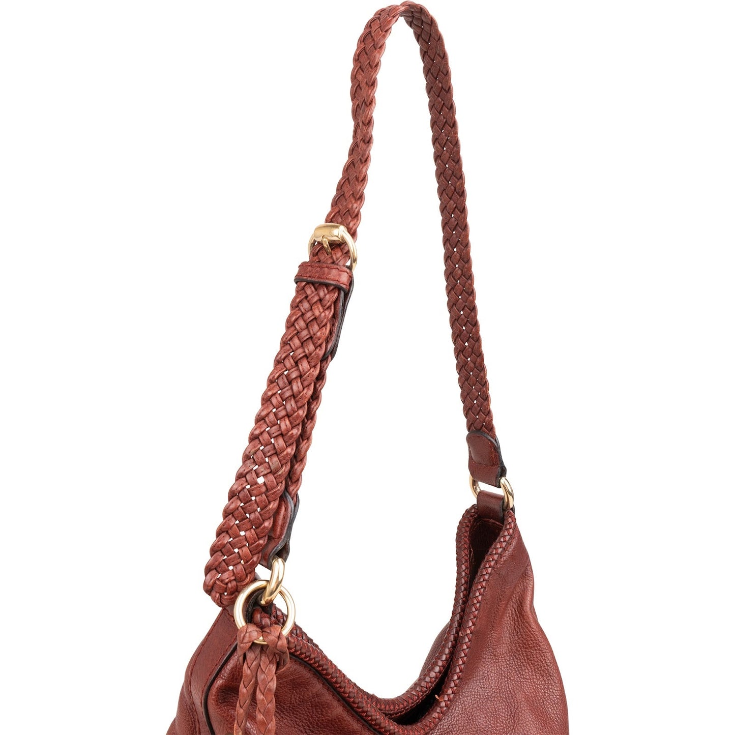 Gucci Leather Marrakech Braided Tassel Shoulder Bag
