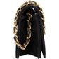 Chanel Quilted Cotton 24K Gold Single Flap Shoulder Bag