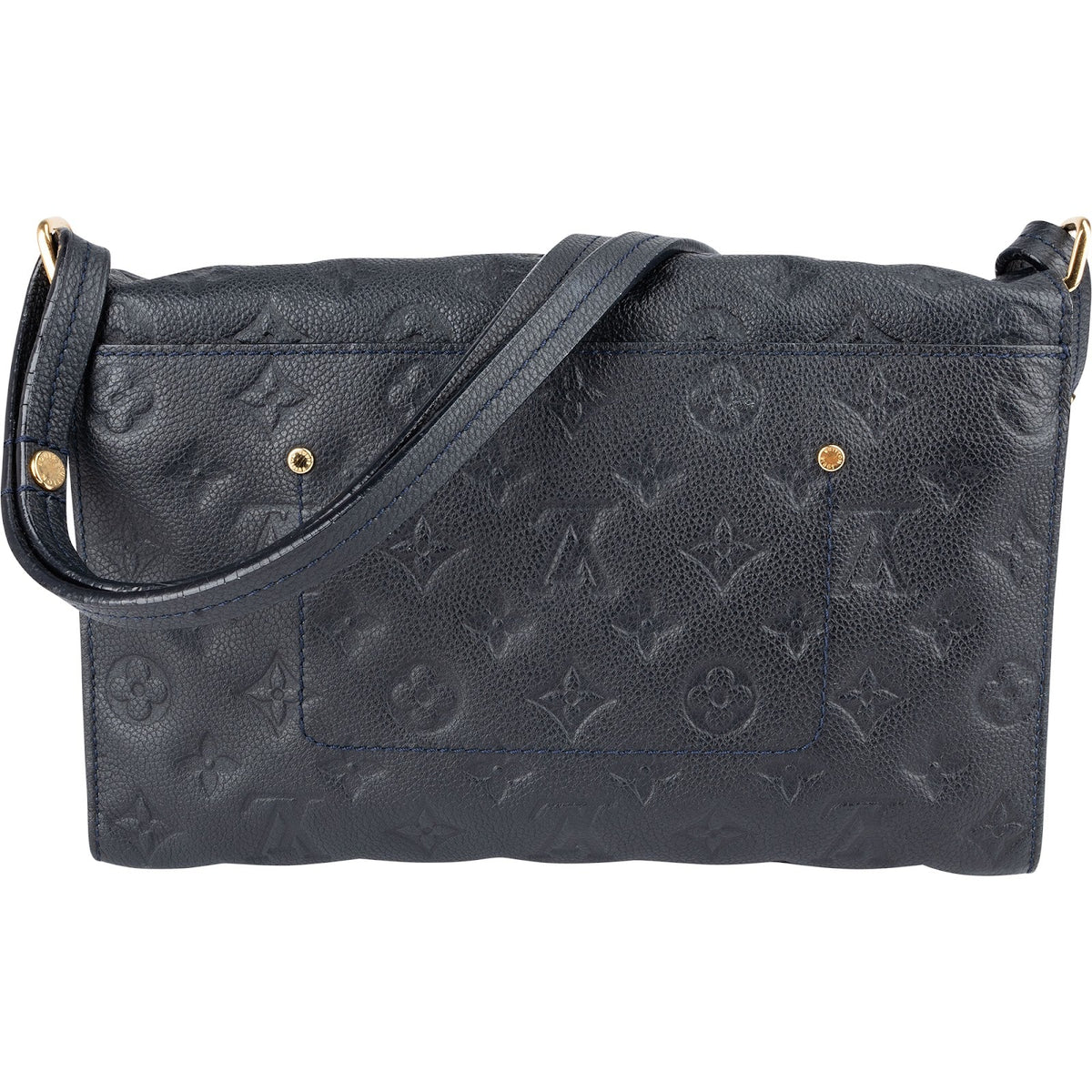 Louis Vuitton Blue Monogram Empreinte Leather Fascinante Crossbody Bag