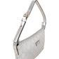 Gucci Silver Monogram GG Pochette Handbag