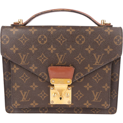 Louis Vuitton Monogram Canvas Monceau Handbag