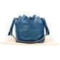 Louis Vuitton Bleu Epi Leather NM Sac Noé Petit Shoulder Bag