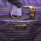 Prada Purple Saffiano Leather Galleria Handbag