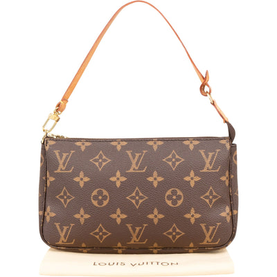 Louis Vuitton Monogram Canvas Pochette Accessoires Handbag