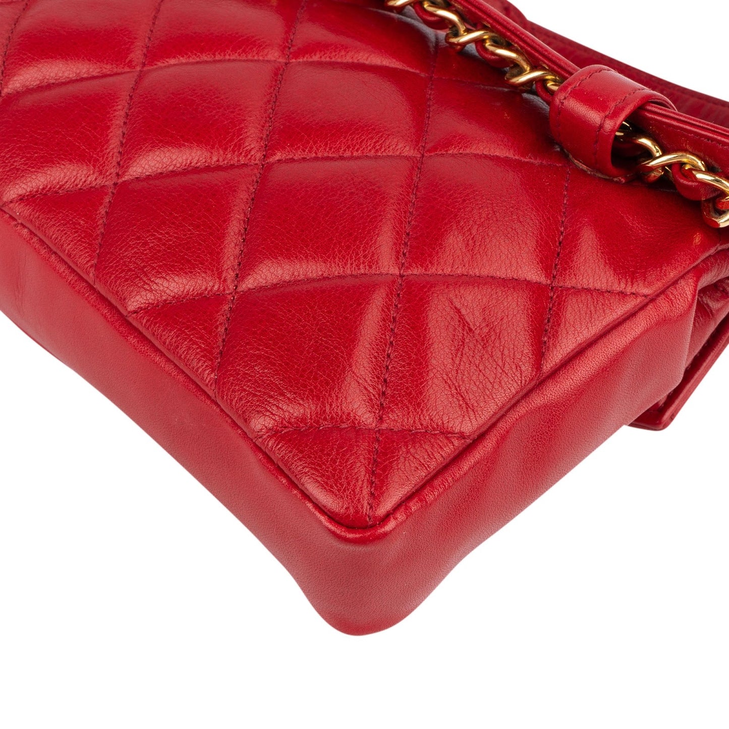 Chanel Quilted Lambskin CC Belt Crossbody Bag
