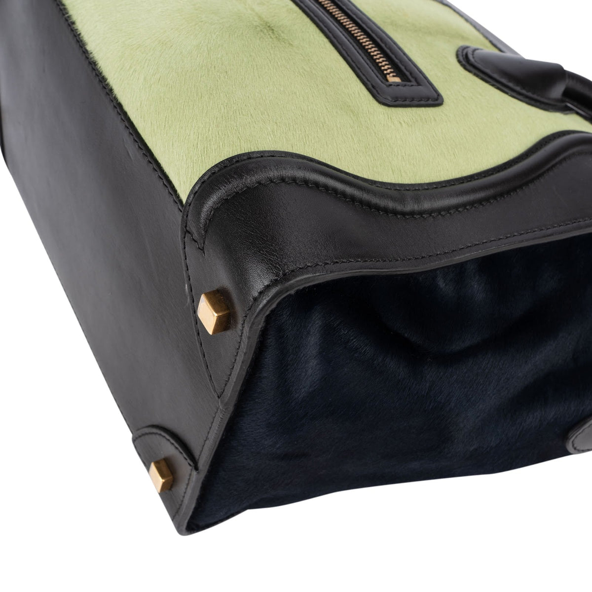 Céline Luggage aus Kalbsfell und Leder – Ansicht 8