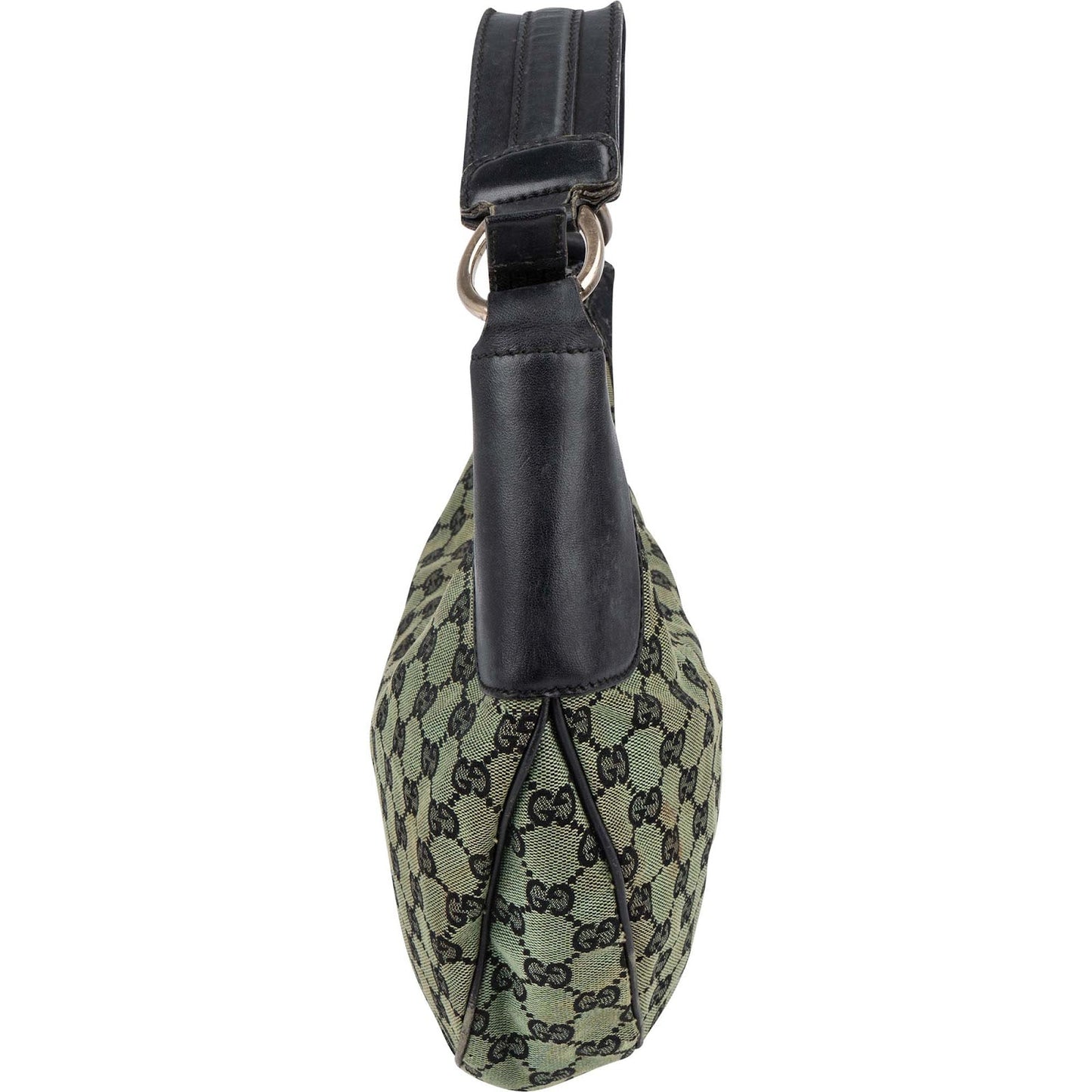 Gucci Monogram GG Canvas Green Shoulder Bag