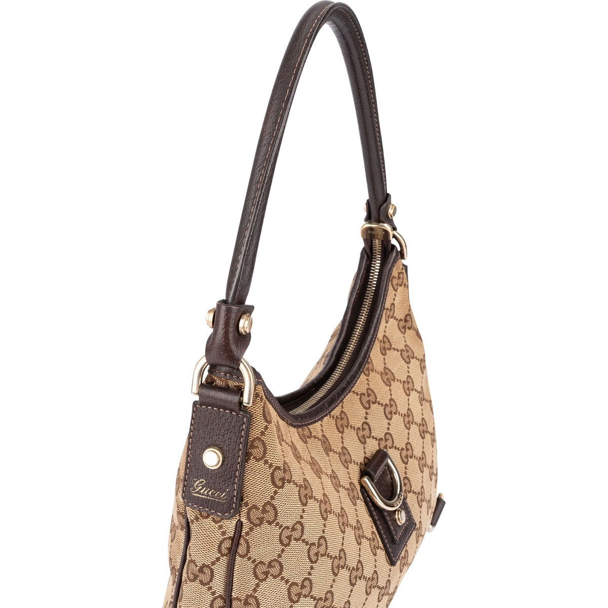 Gucci Monogram GG Canvas Abbey D-Ring Shoulder Bag