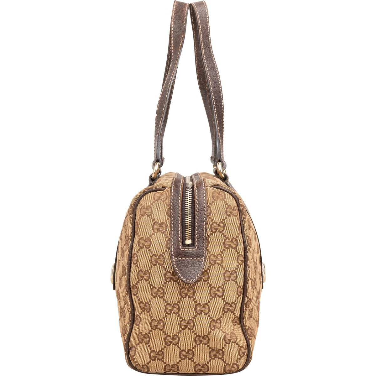 Gucci Monogram GG Canvas Boston 35 Shoulder Bag