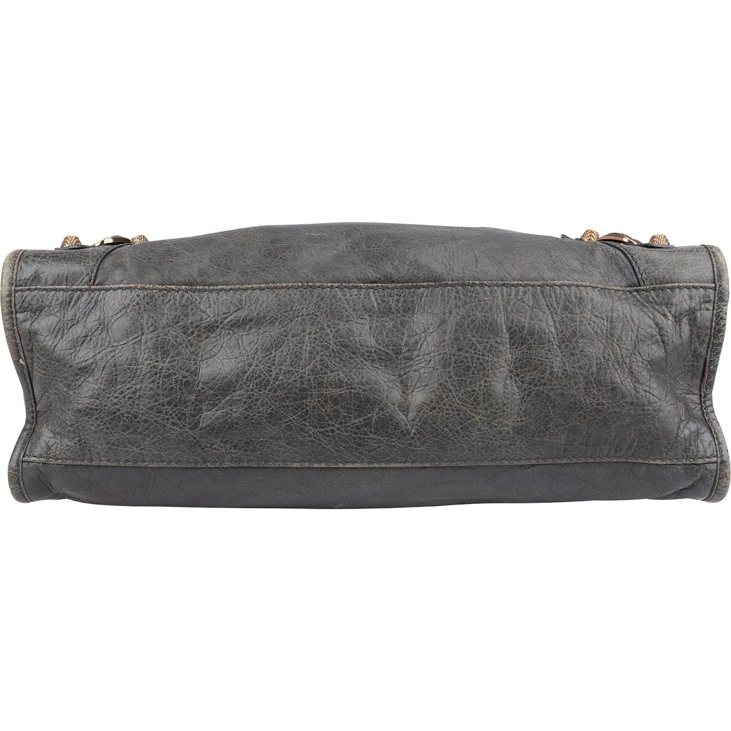 Balenciaga Grey Leather Classic City Bag Handbag