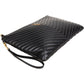 Yves Saint Laurent Quilted Leather Clutch