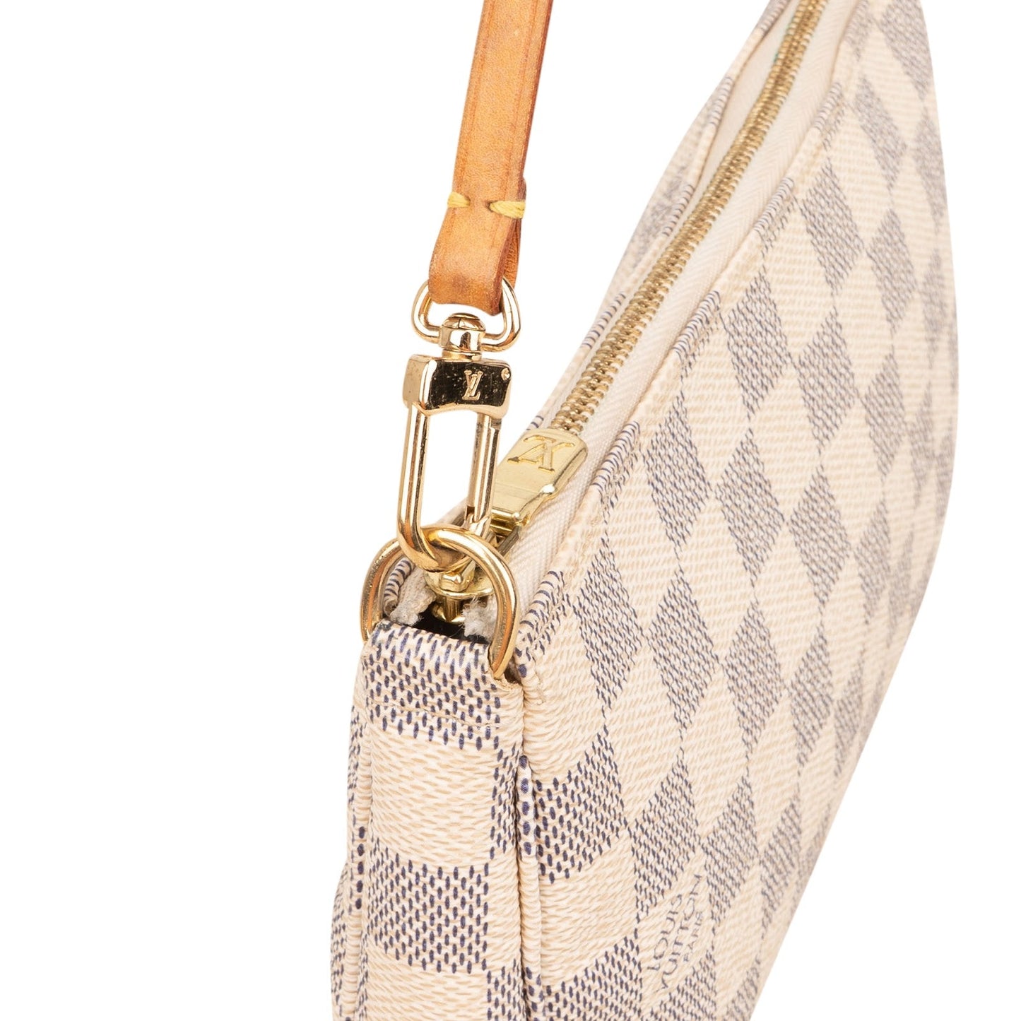 Louis Vuitton Monogram Damier Azur Canvas Pochette Accessoires Handbag