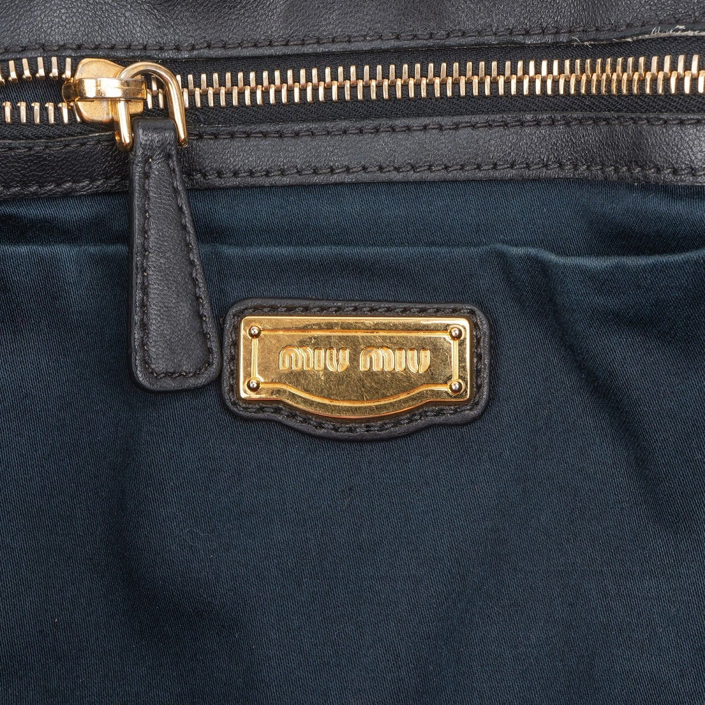 Miu Miu Matelassé Nappa Leather Coffer Handbag