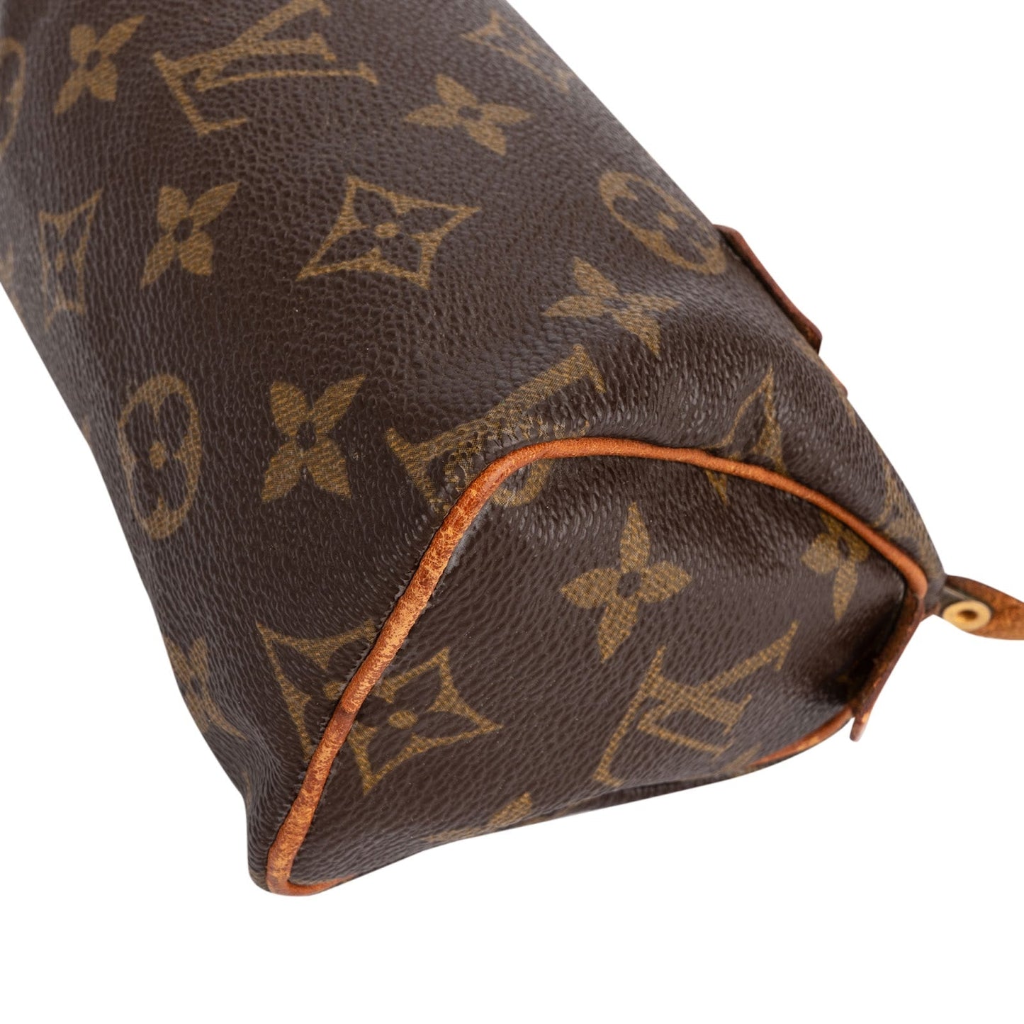Louis Vuitton Monogram Canvas Mini Speedy Crossbody Handbag