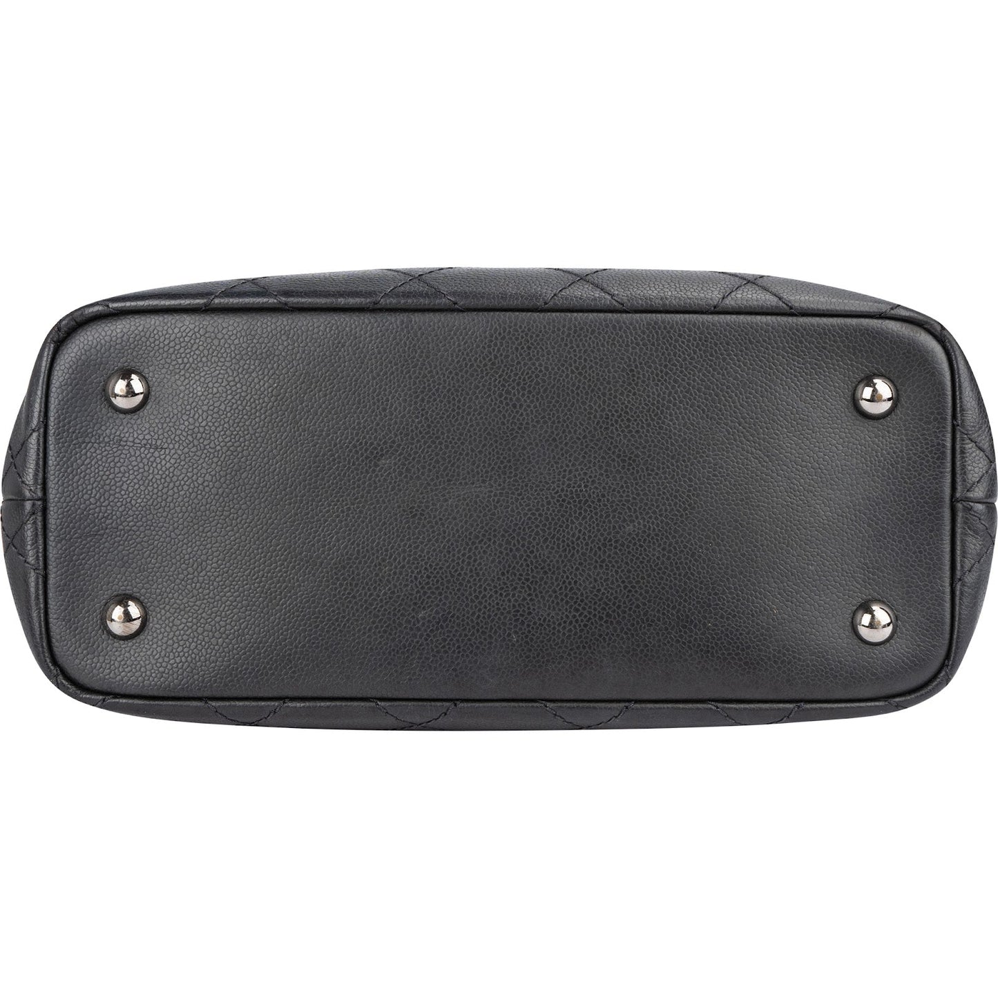 Chanel Caviar Leather On The Road Tote Shoulder Bag