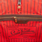 Louis Vuitton Monogram Damier Ebene Canvas Neverfull MM Shoulder Bag