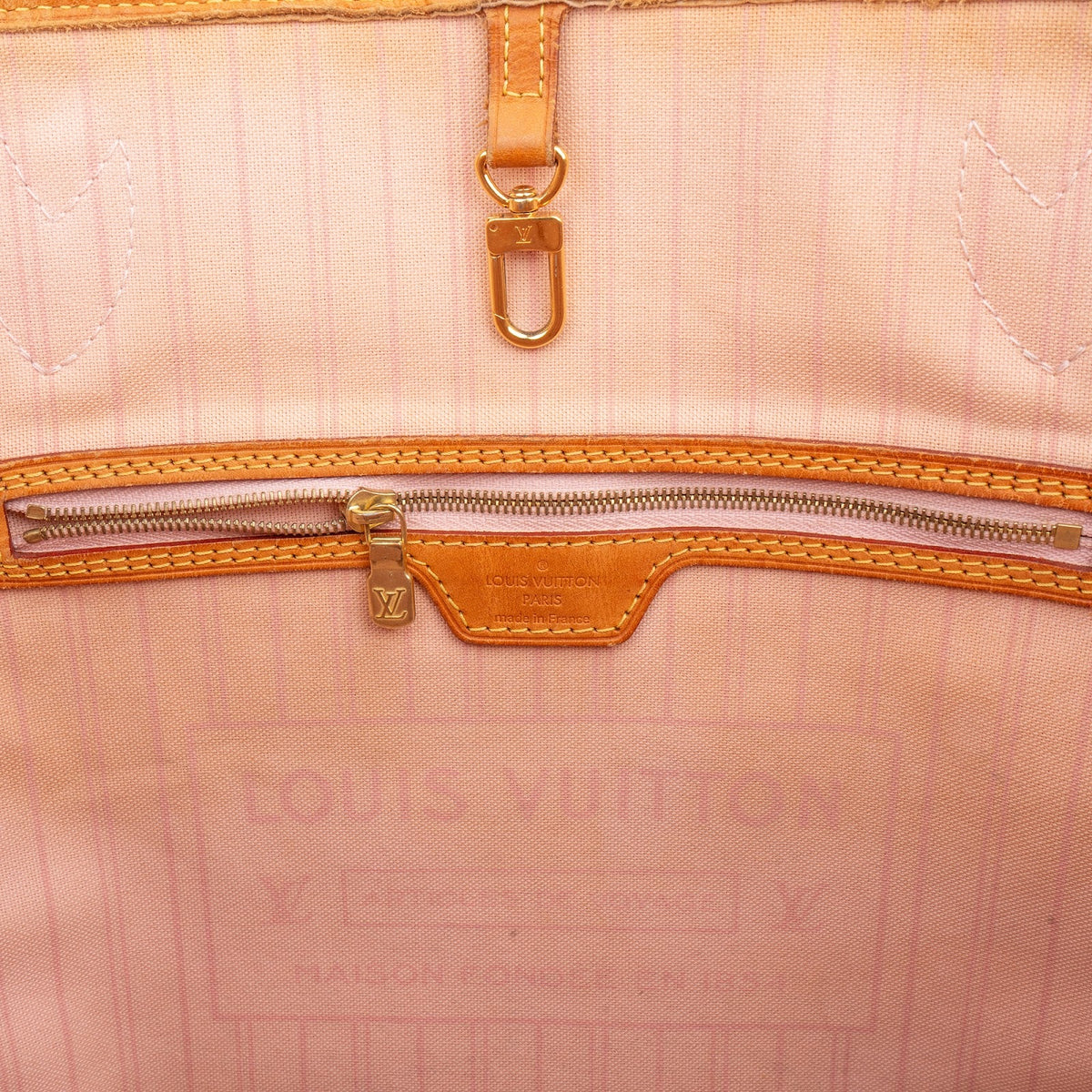 Louis Vuitton Neverfull MM aus Damier Azur Canvas – Ansicht 10