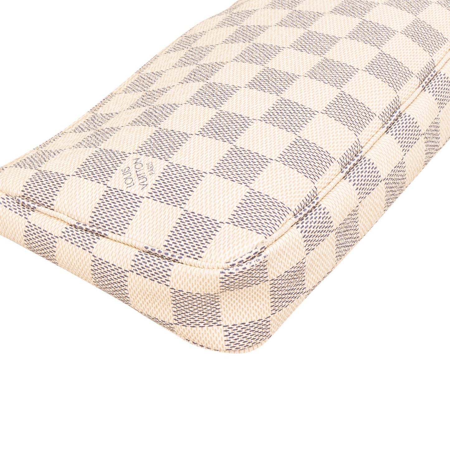 Louis Vuitton Monogram Damier Azur Canvas Pochette Accessoires Handbag