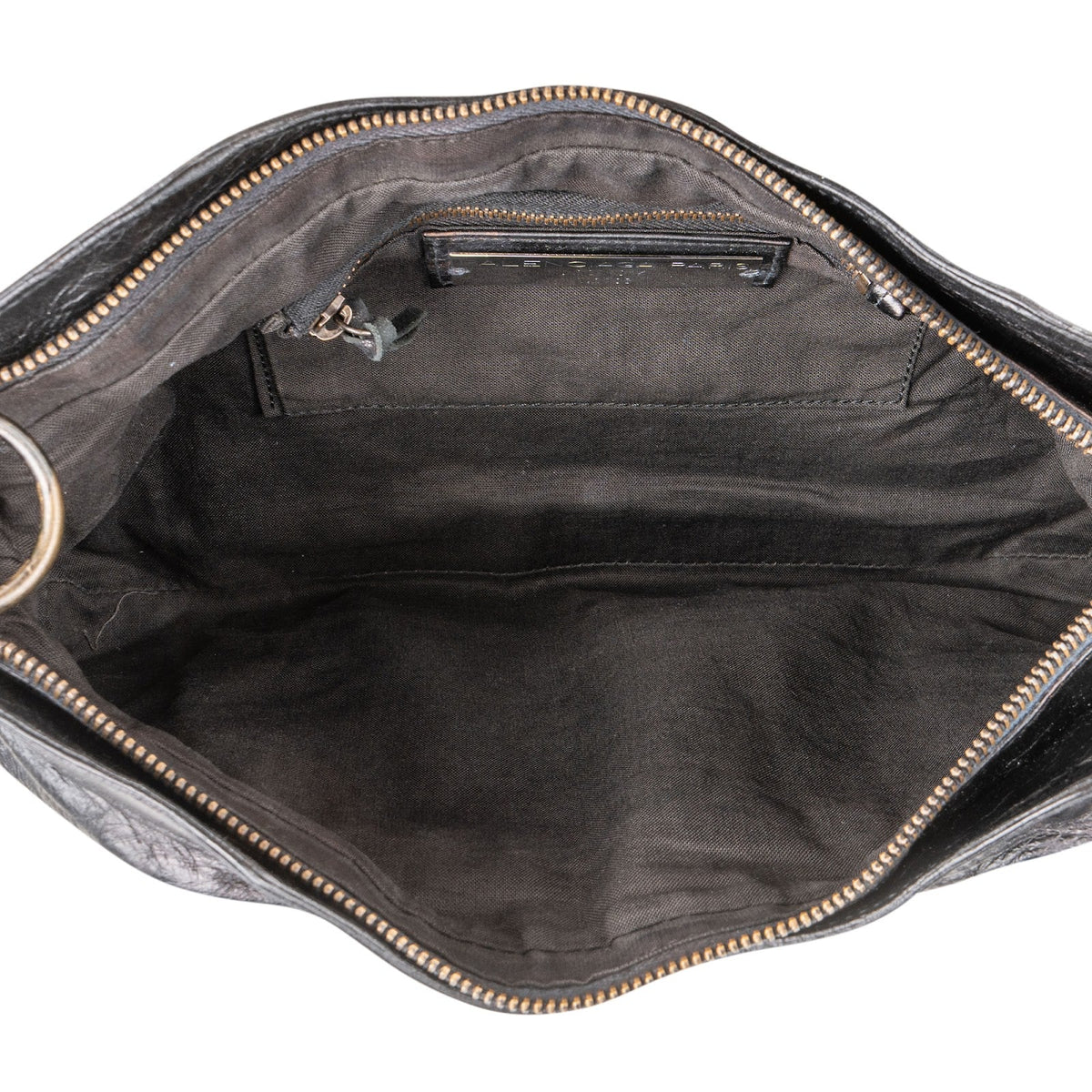 Balenciaga Black Leather Classic City Bag Handbag