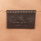 Gucci Black Matelassé Leather GG Marmont Crossbody Belt Bag