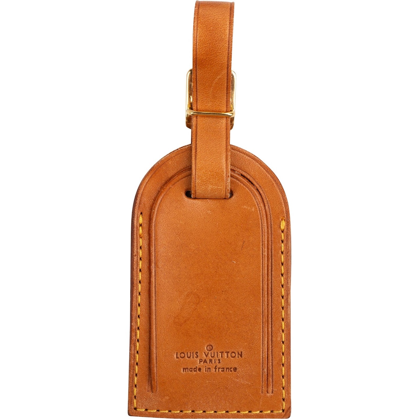 Louis Vuitton Vachetta Leather Luggage Tag