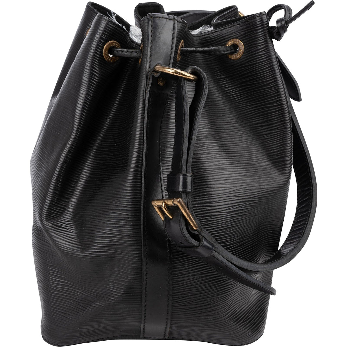 Louis Vuitton Noir Epi Leather Sac Noé Petit Shoulder Bag