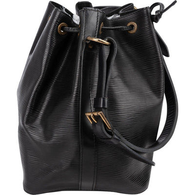 Louis Vuitton Noir Epi Leather Sac Noé Petit Shoulder Bag